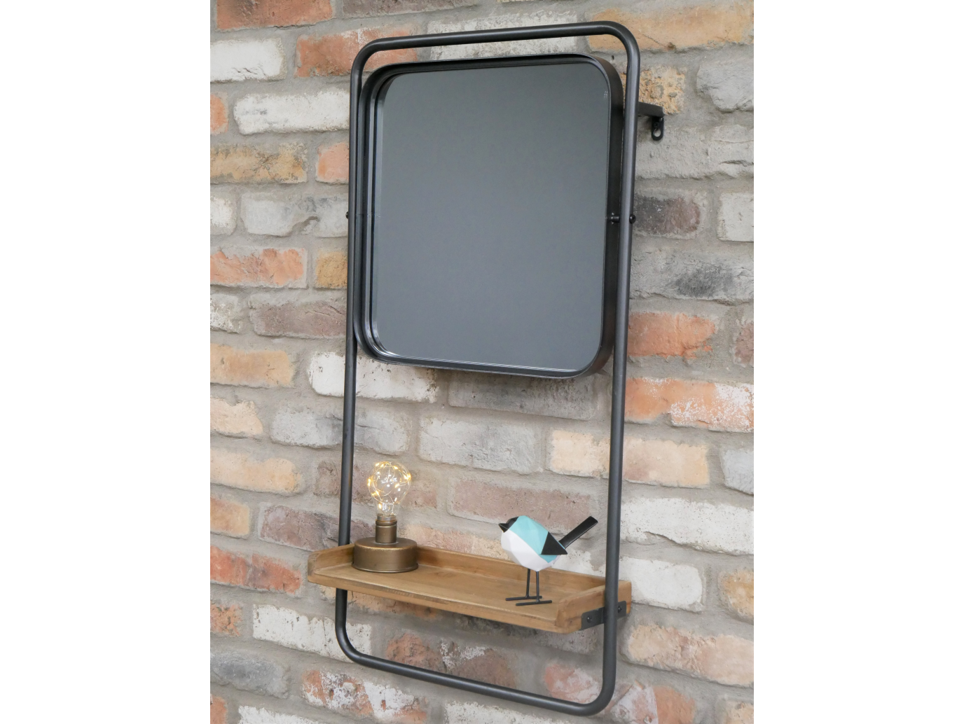 Mirror & Shelf