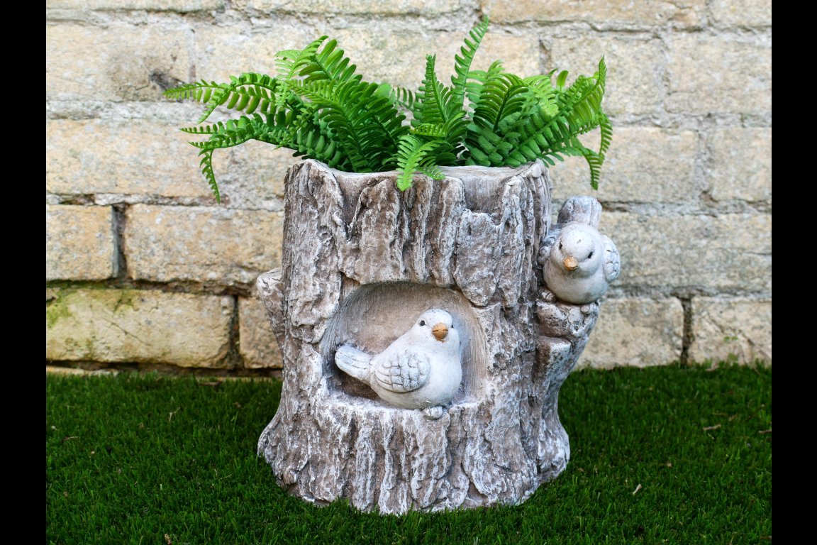 Log Planter