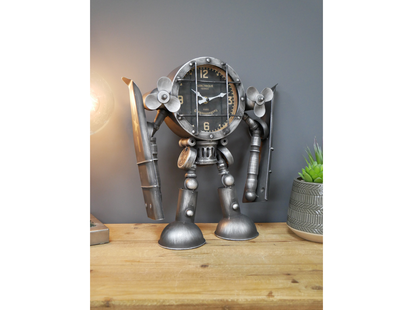 Robot Plane Clock