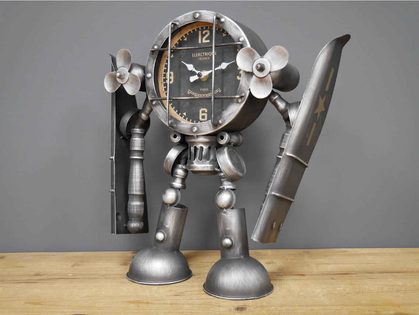 Robot Plane Clock