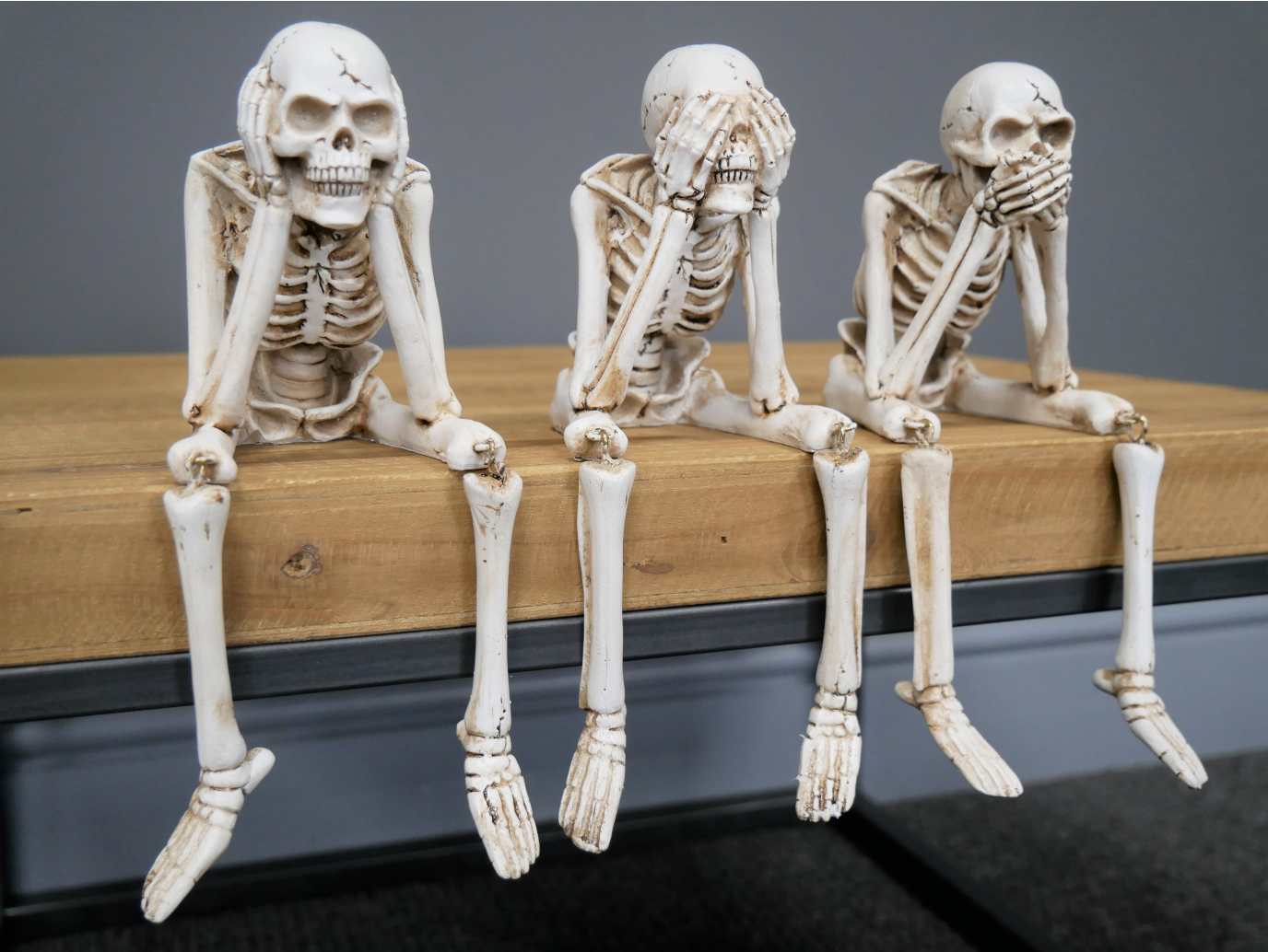 Set Of 3 Skeletons
