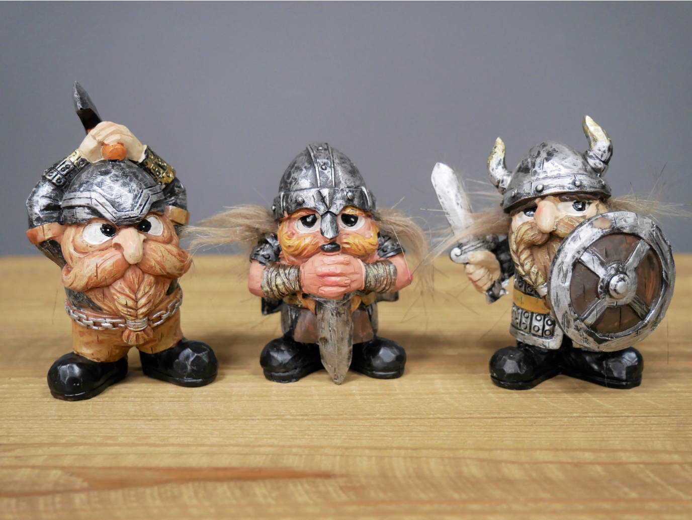 Set Of 3 Vikings