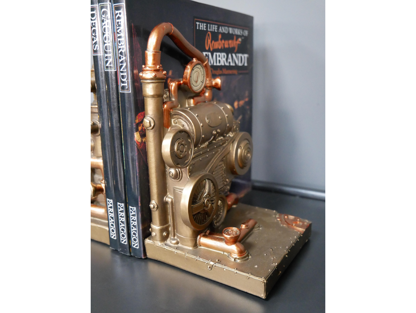 Steampunk Bookends