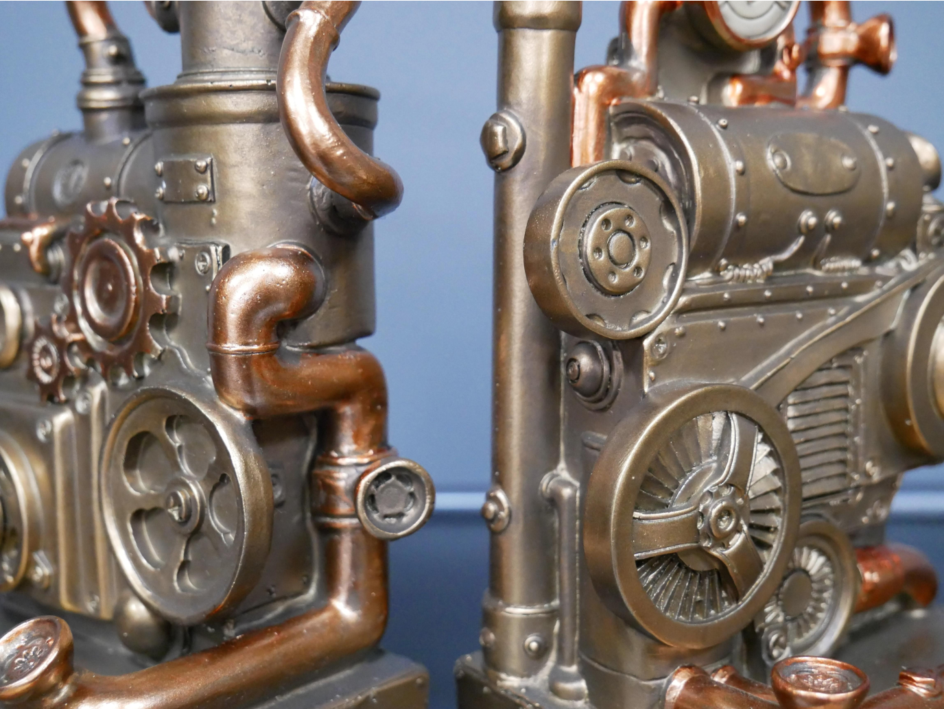 Steampunk Bookends