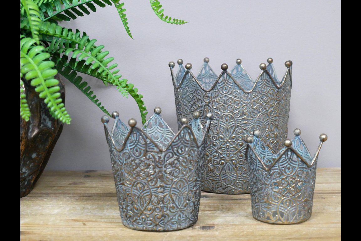 Set Of 3 Candle Holders