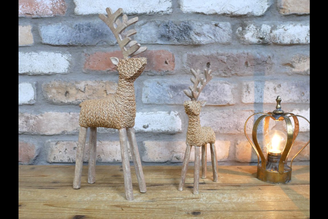 Set Of Two Stags