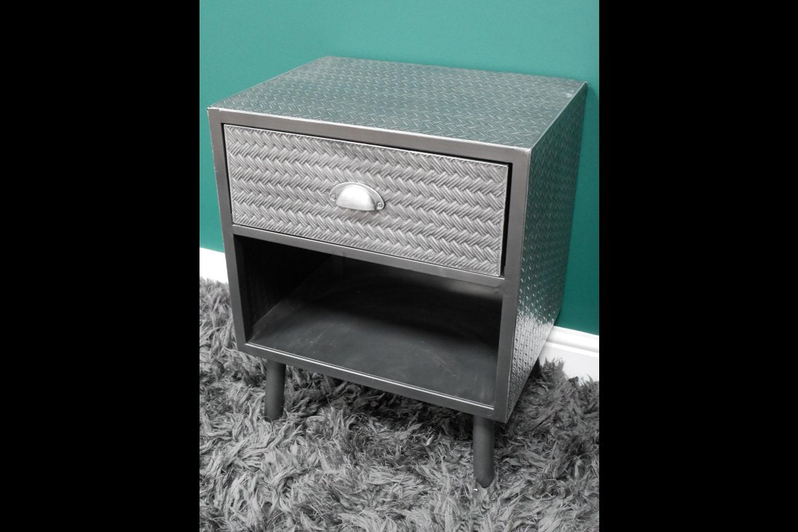 Industrial Bedside Cabinet