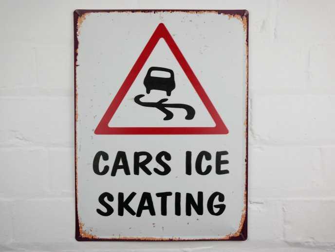 Sign (Cars Ice Skating)