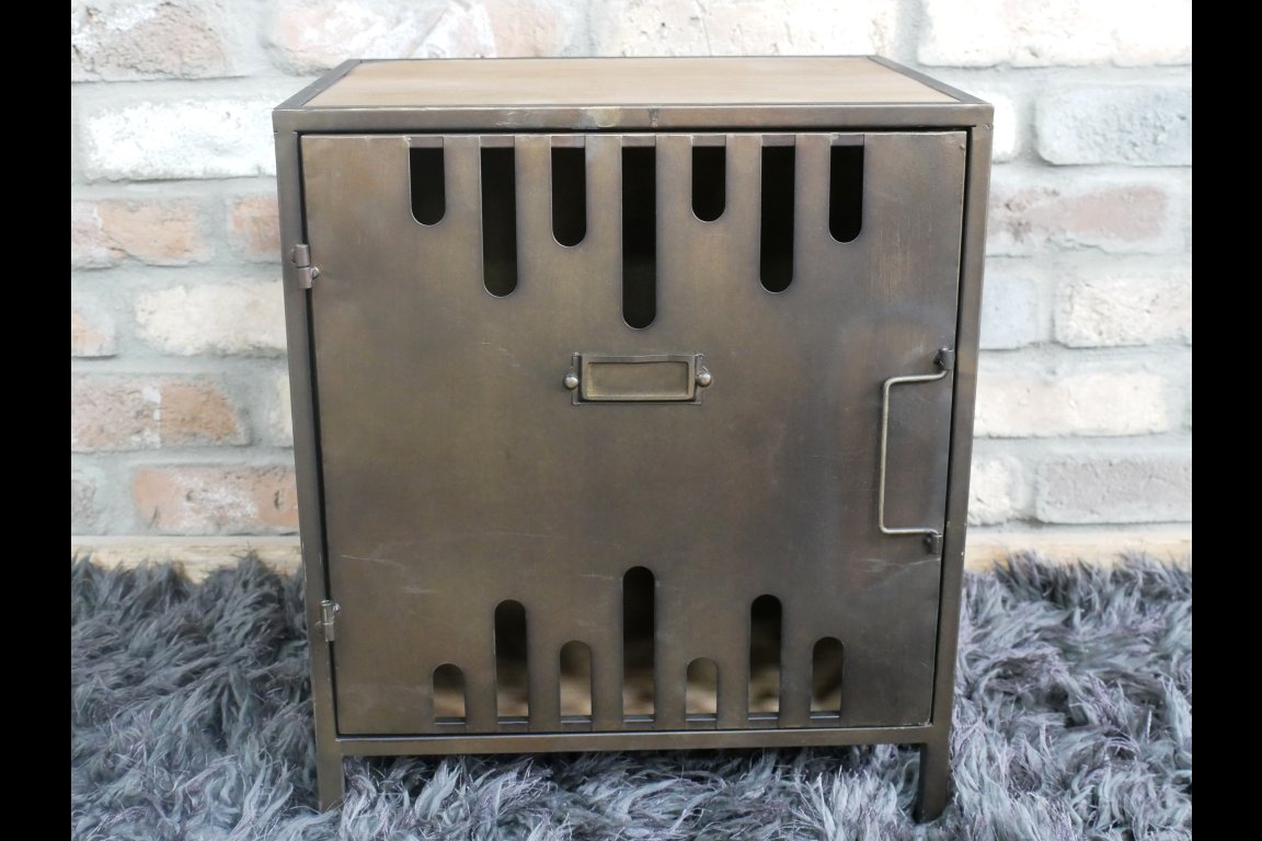 Industrial Bedside Cabinet