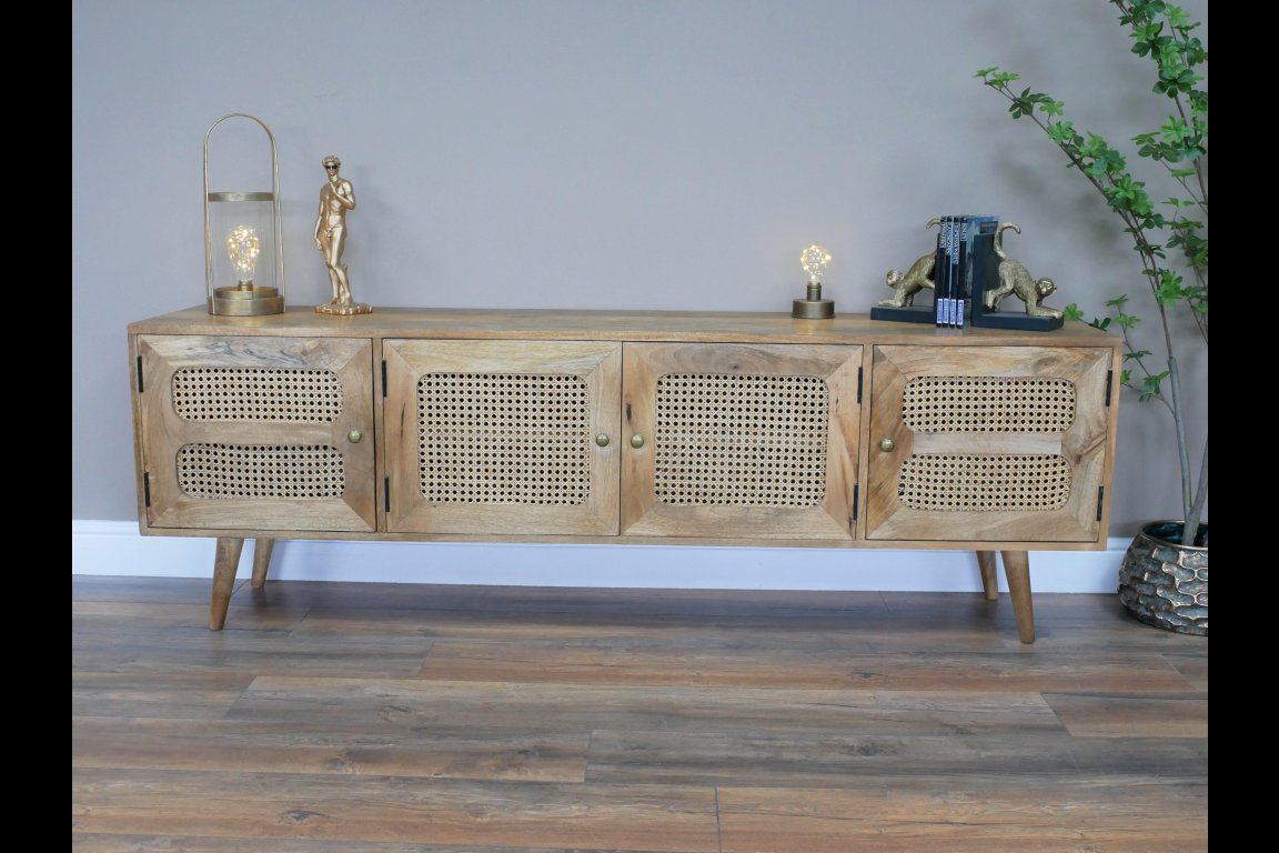 Rattan TV Cabinet
