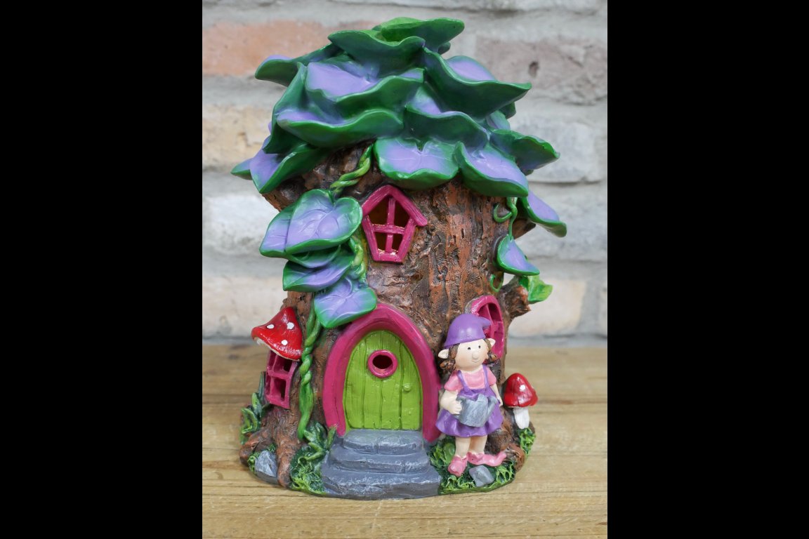 Fairy House With Solar Light