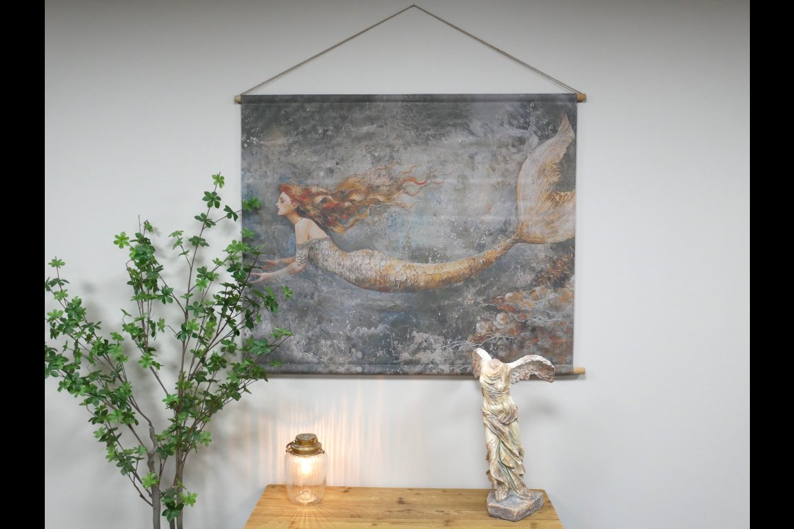 Canvas Wall Art - Mermaid