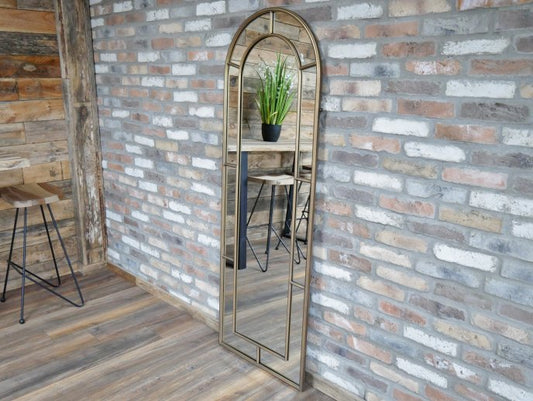 Large Gold Mirror