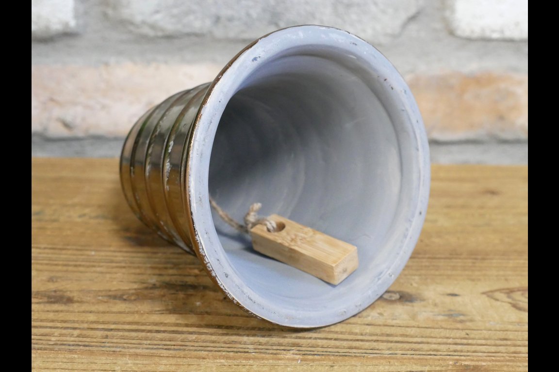 Gold ceramic Bell - Small