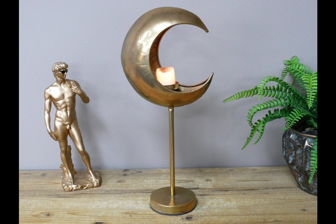 Moon Candle Holder