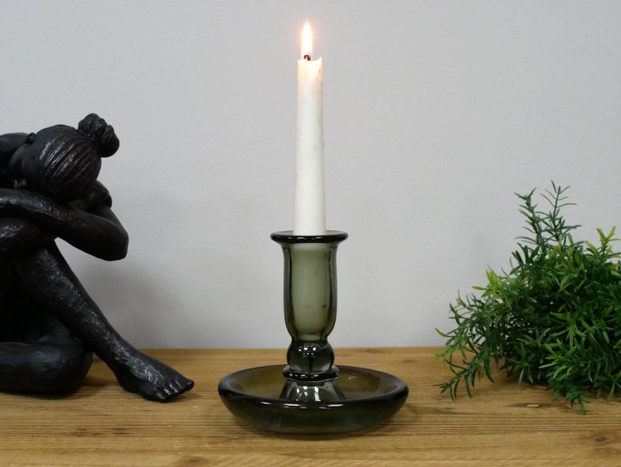 Glass Candle Holder