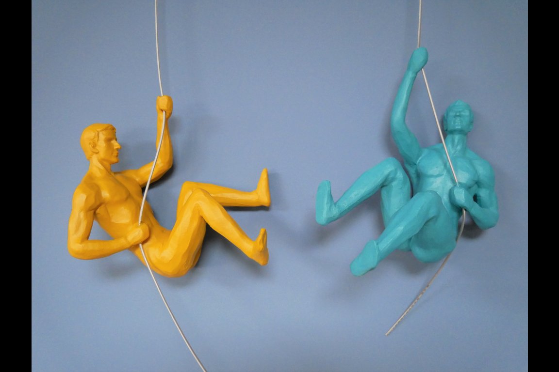 Abseiling Men