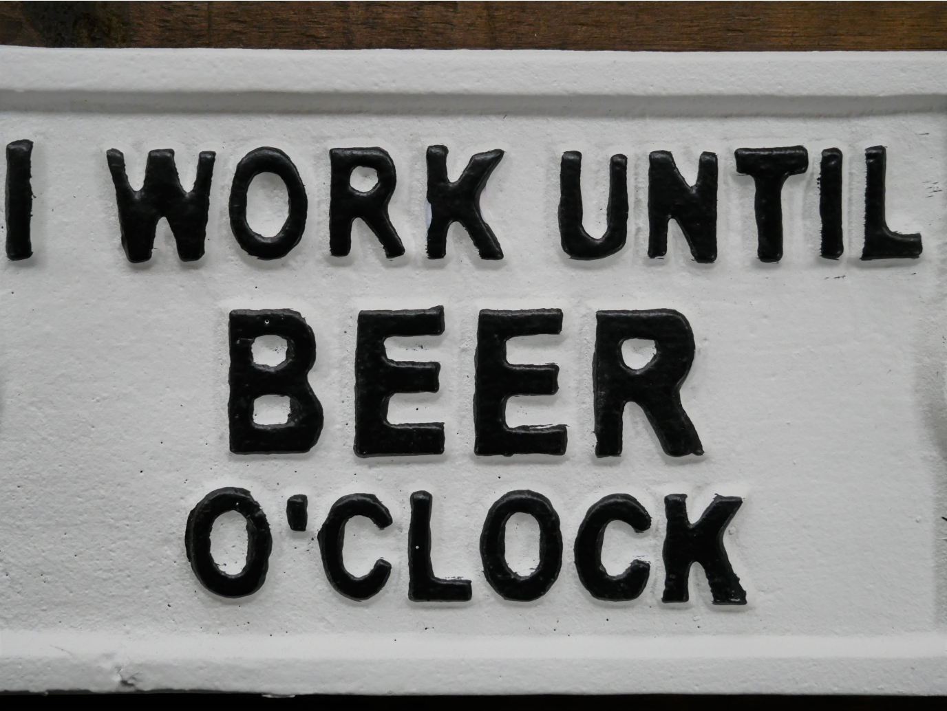 Sign (Beer O'Clock)