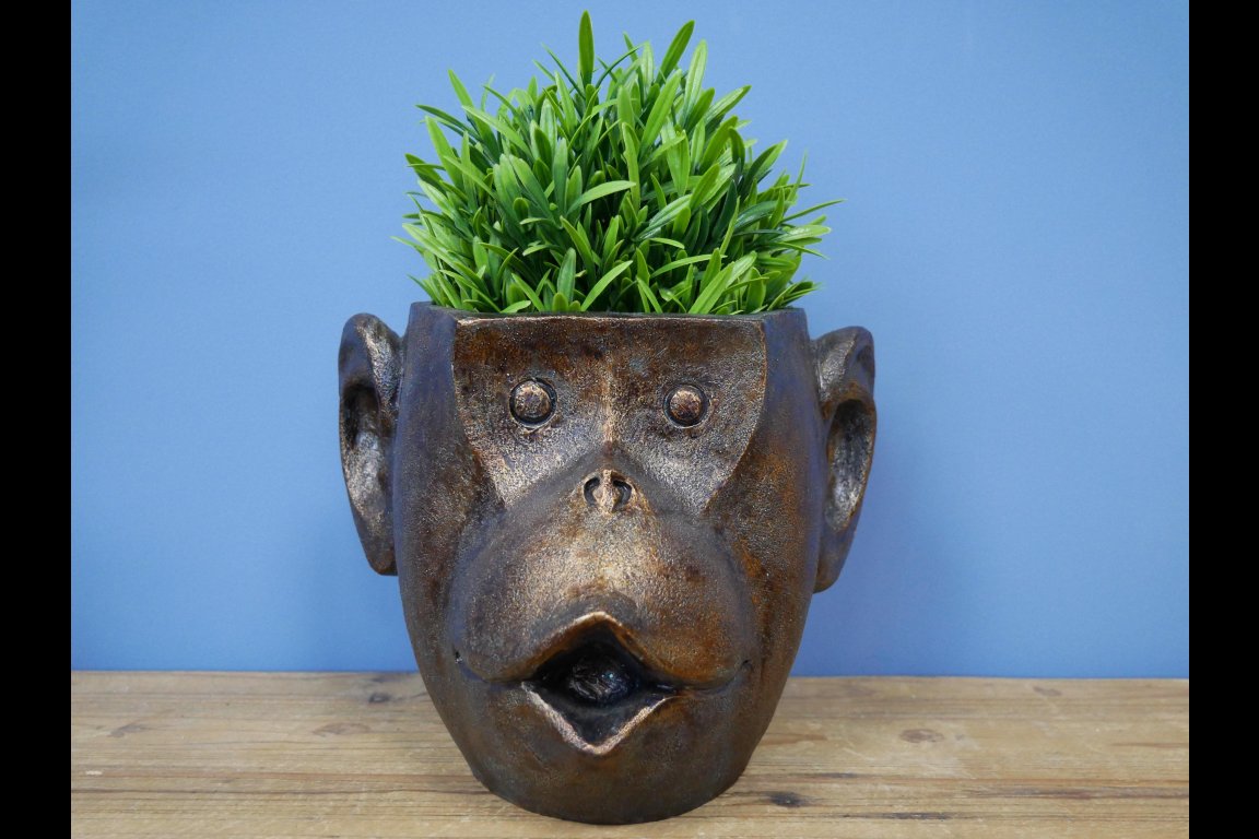 Monkey Head Planter
