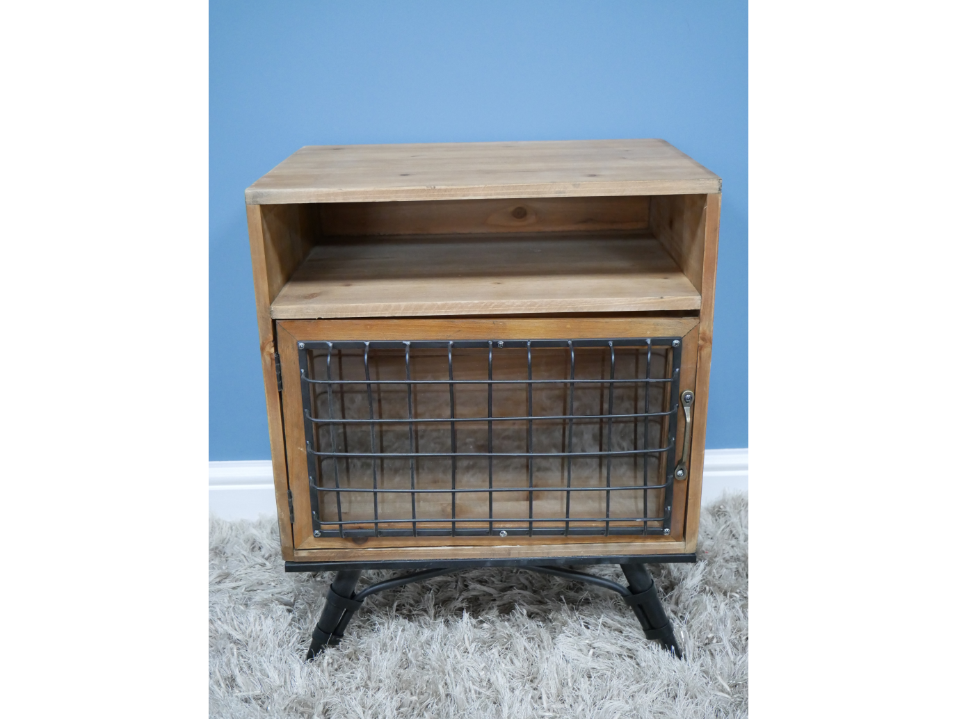 Industrial Bedside Cabinet
