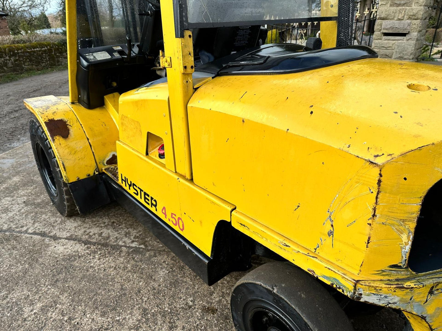 Hyster H4.50XM 4.5 Ton Twin Wheeled Diesel Forklift