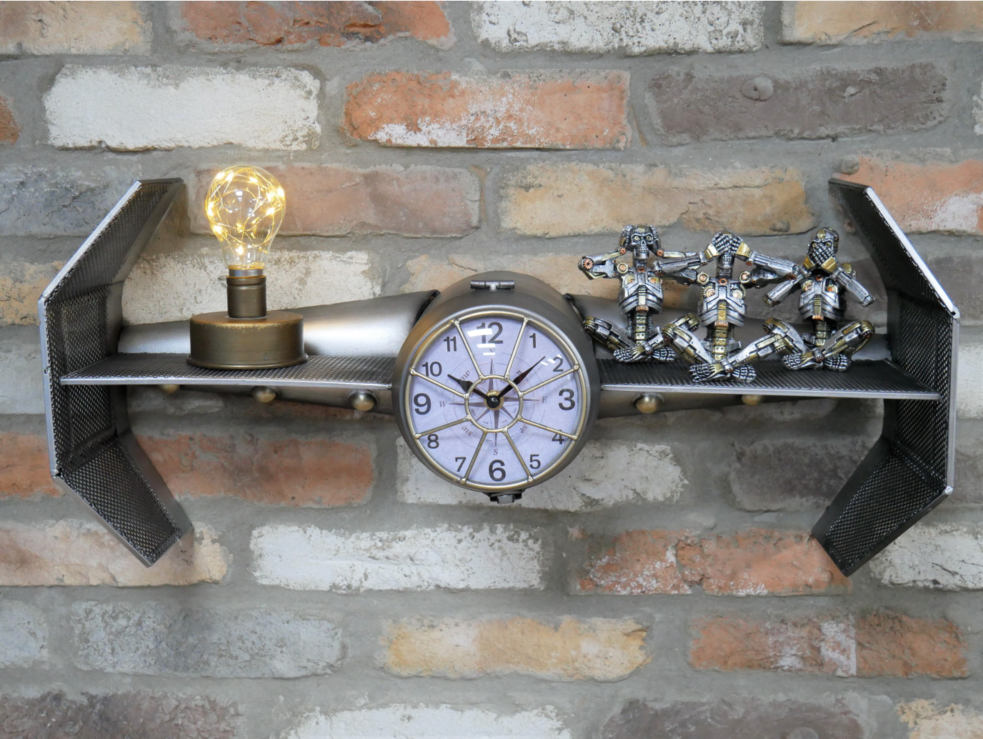 Spaceship Clock / Shelf