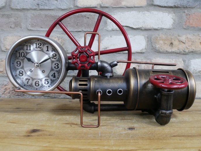 Pipe Clock / Coin Bank