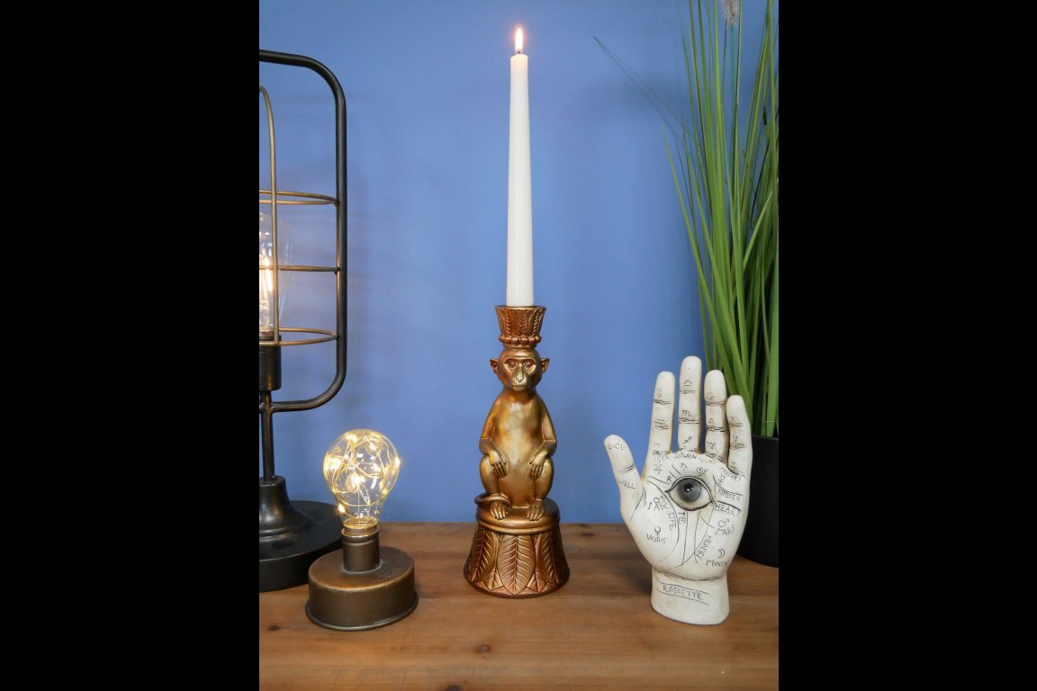 Monkey Candle Holder