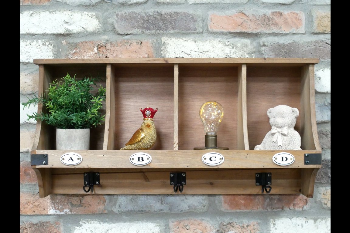 Wall Unit With Hooks