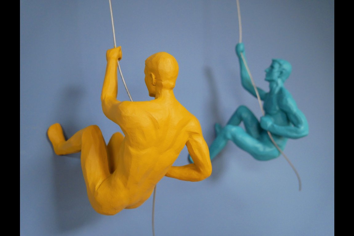 Abseiling Men