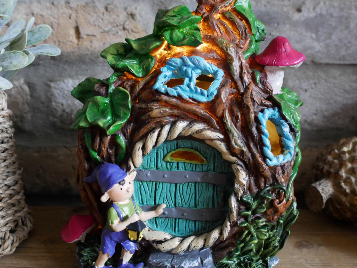 Fairy House With Solar Light