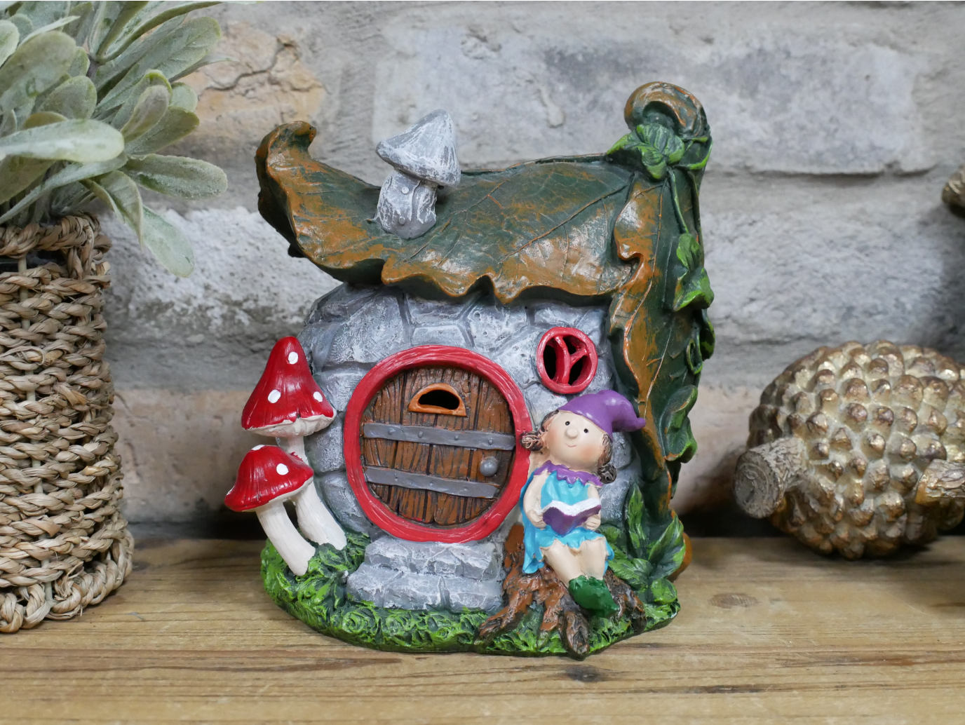 Fairy House With Solar Light
