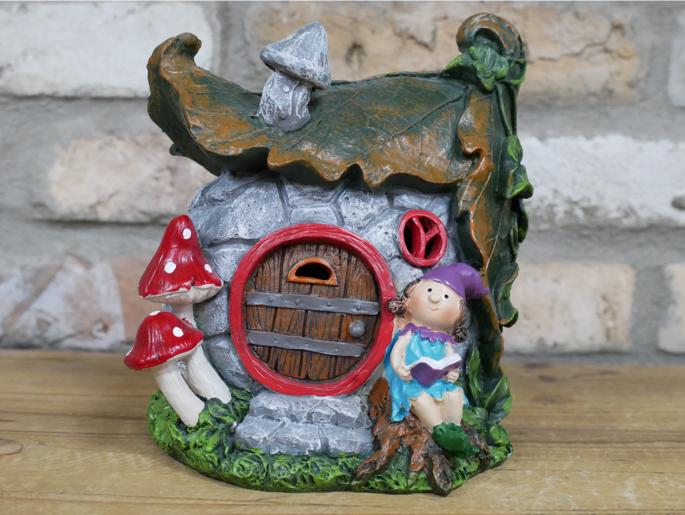 Fairy House With Solar Light