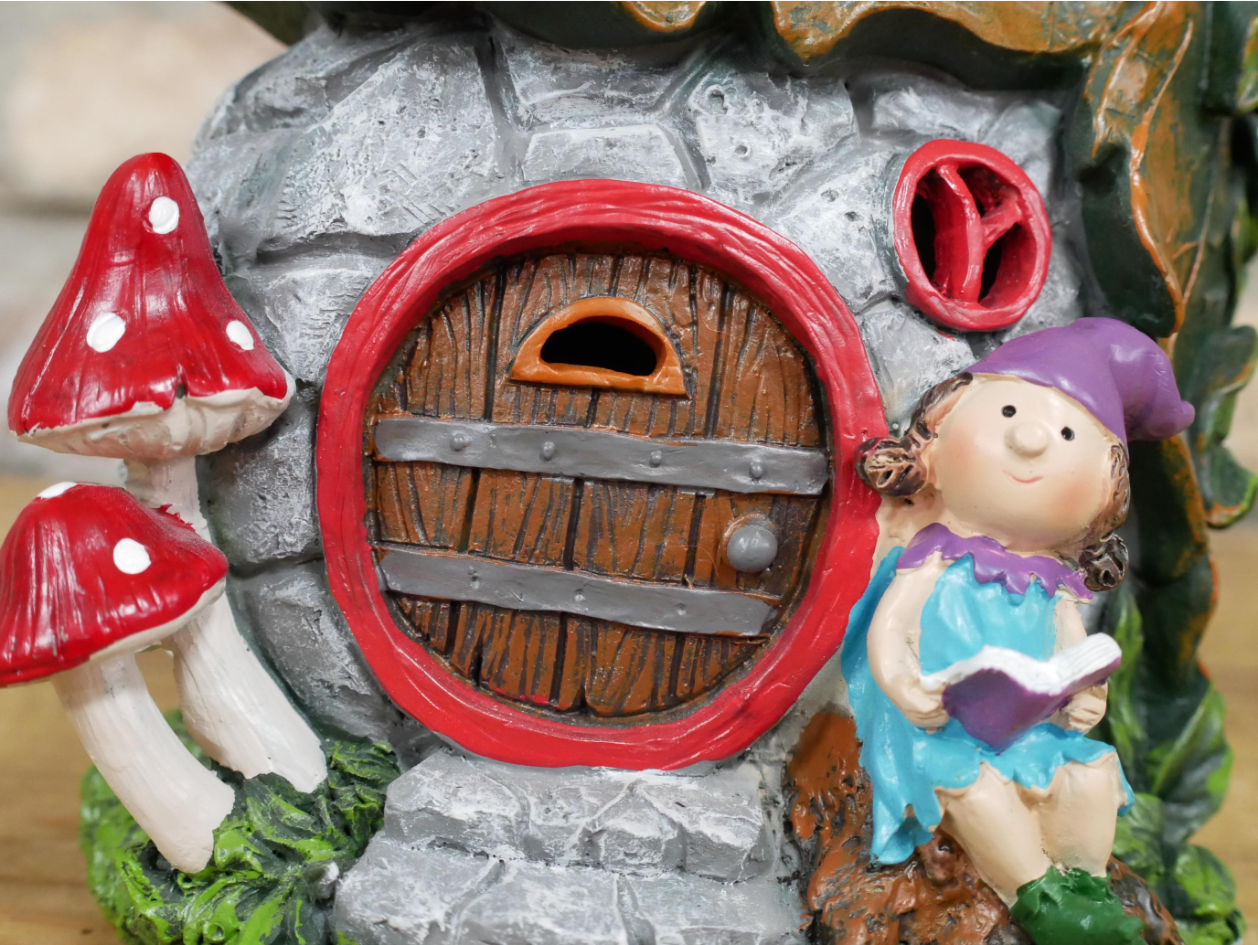 Fairy House With Solar Light
