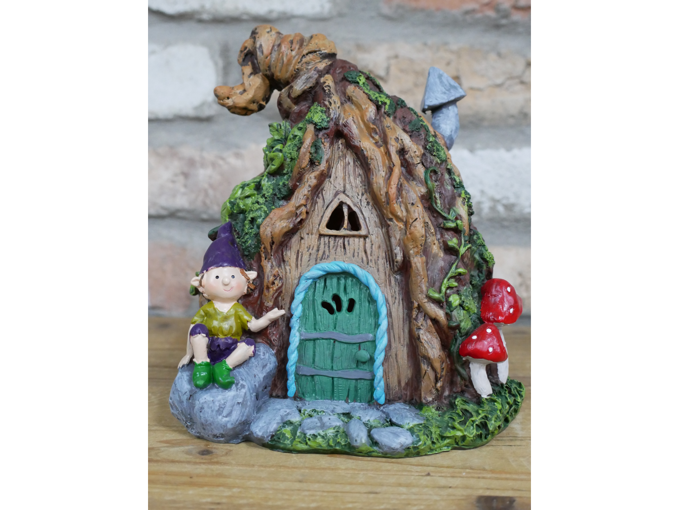 Fairy House With Solar Light