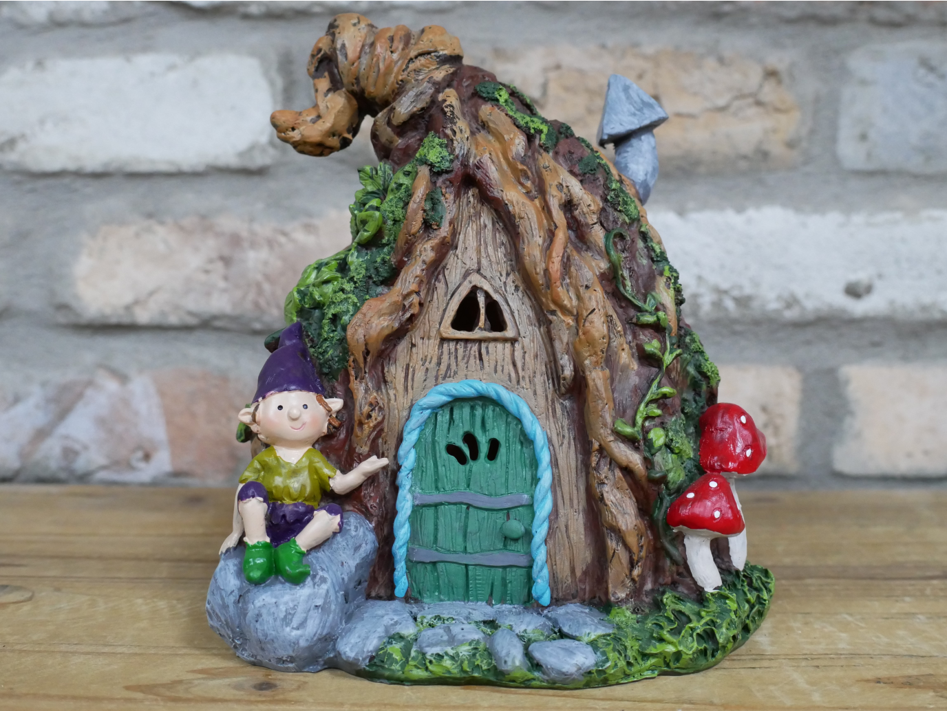 Fairy House With Solar Light