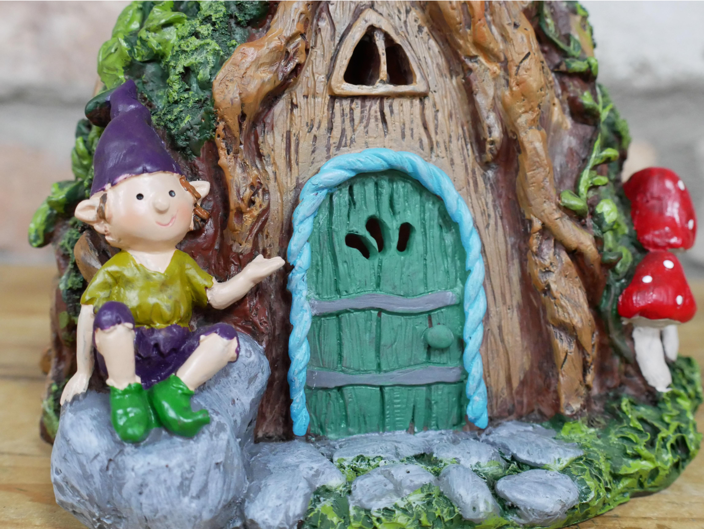 Fairy House With Solar Light