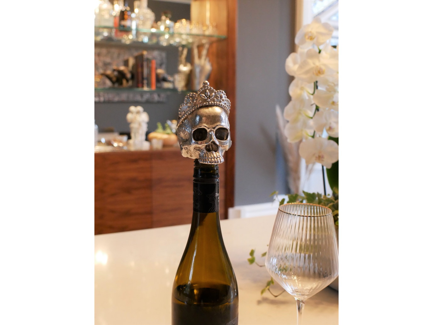Skull Wine Stopper