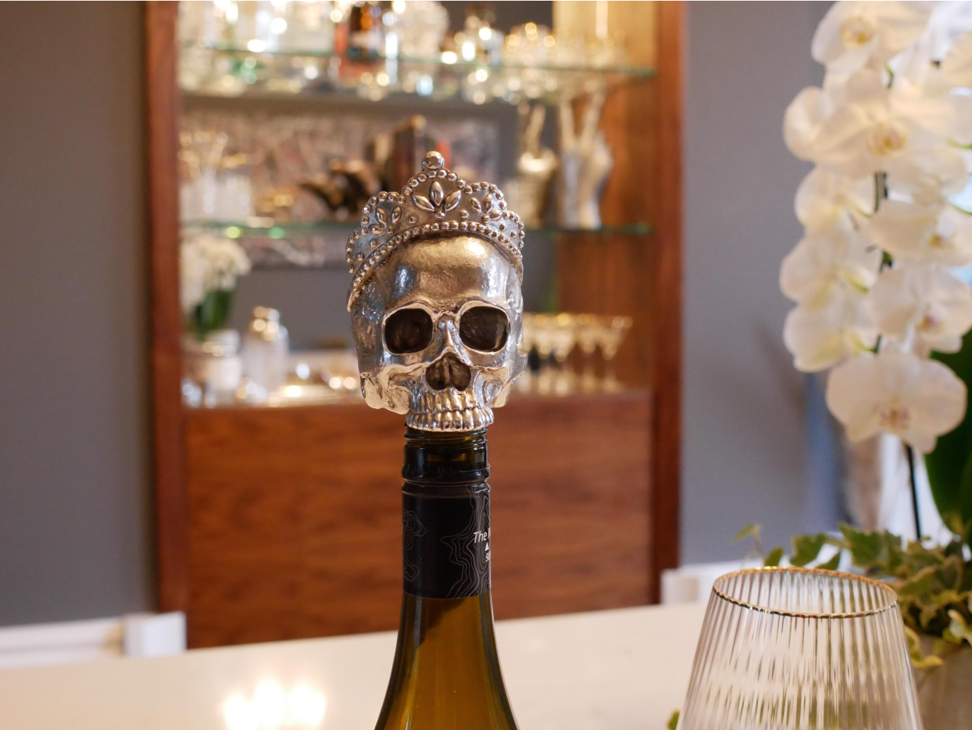 Skull Wine Stopper