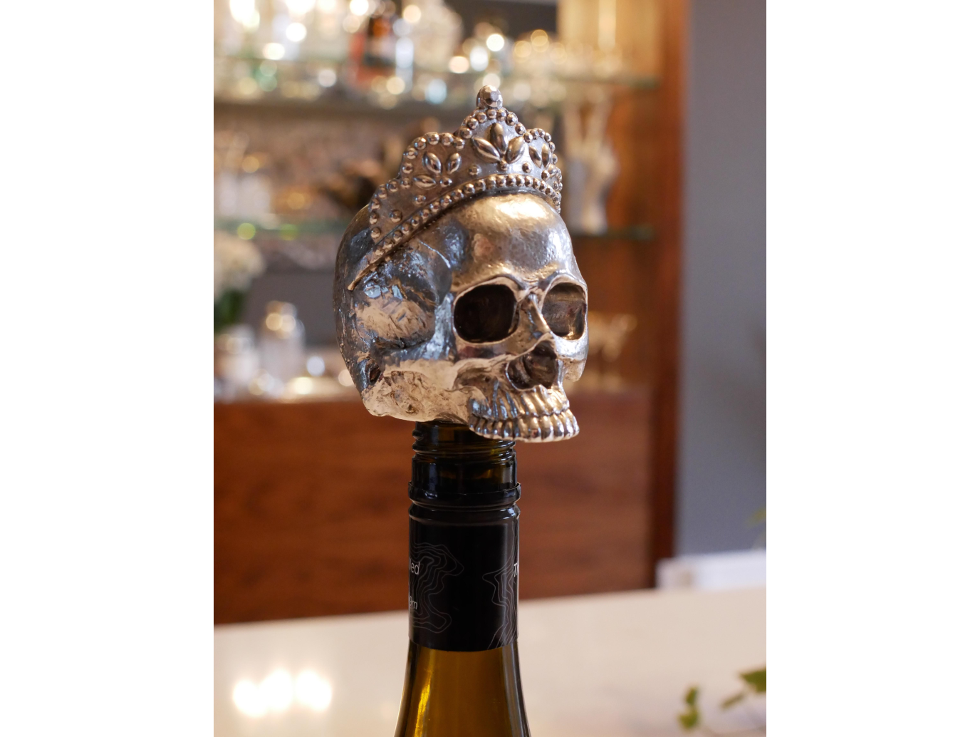Skull Wine Stopper