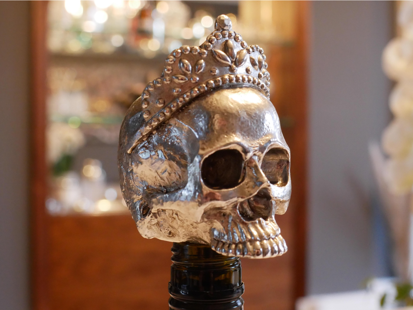 Skull Wine Stopper
