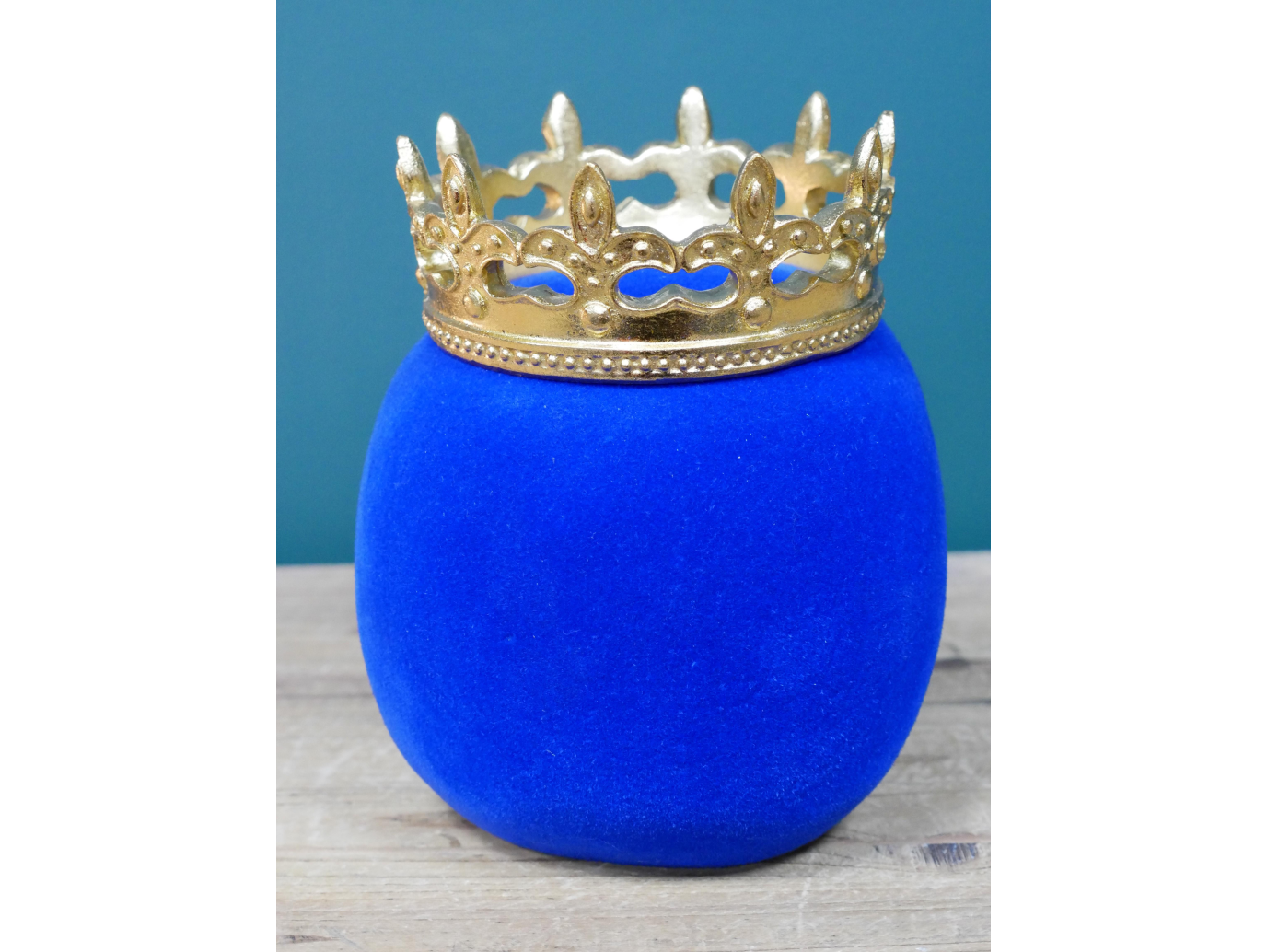 Blue Skull With Crown