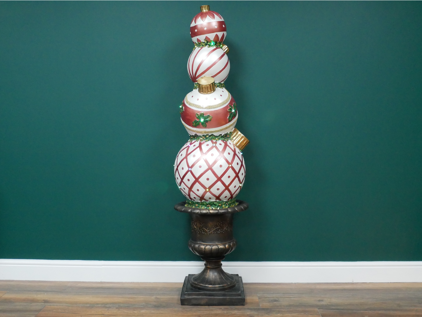 Large Christmas Urn