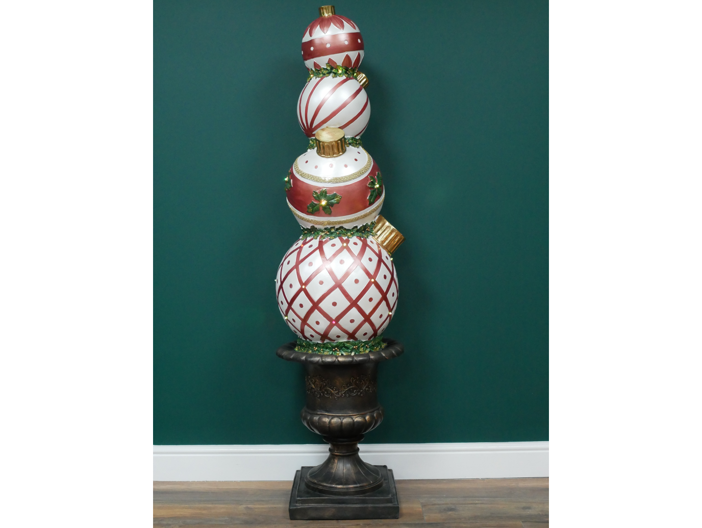 Large Christmas Urn