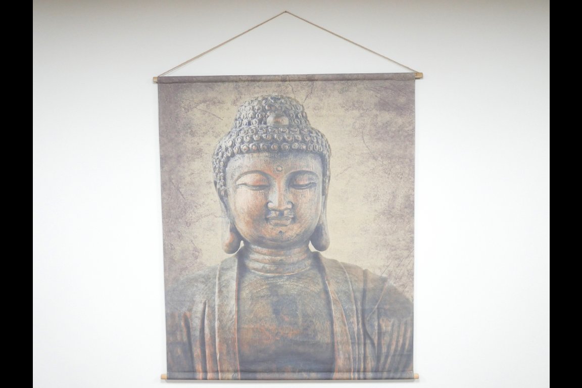 Canvas Wall Art - Buddha Head