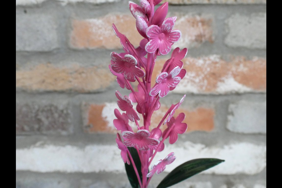 Metal Flower - Pink