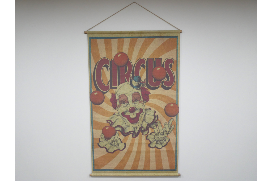 Wall Art - Juggling Clown (L)