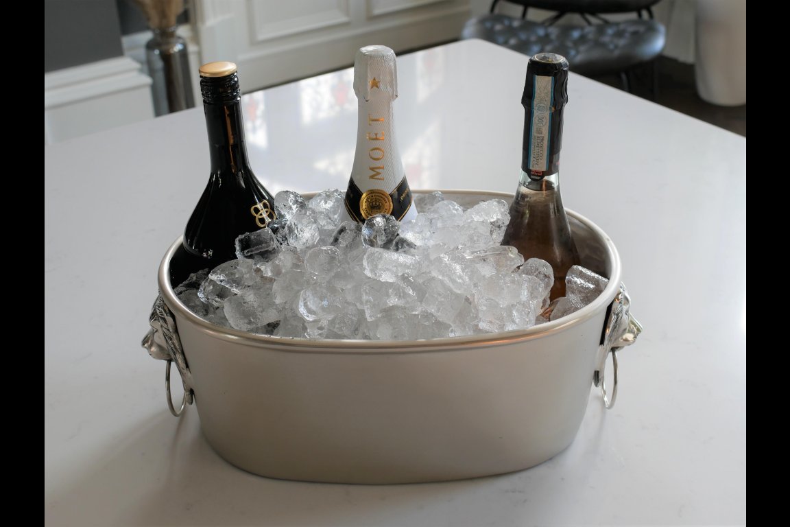 Lion Handle Ice Bucket