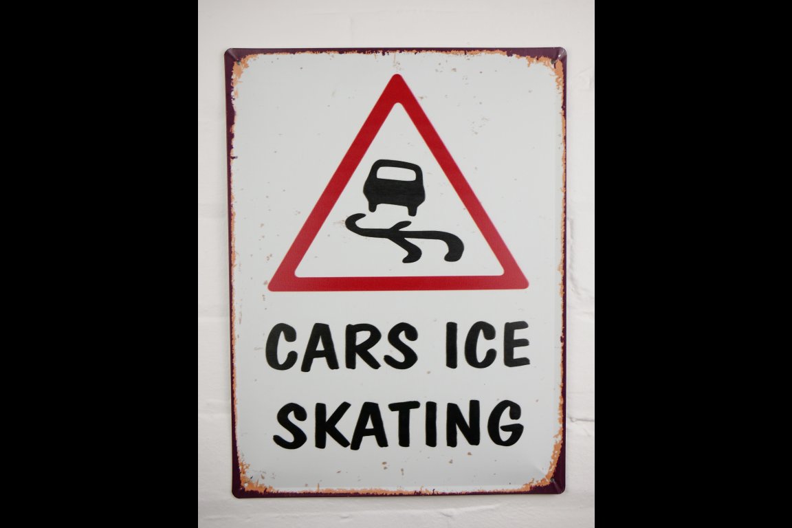 Sign (Cars Ice Skating)