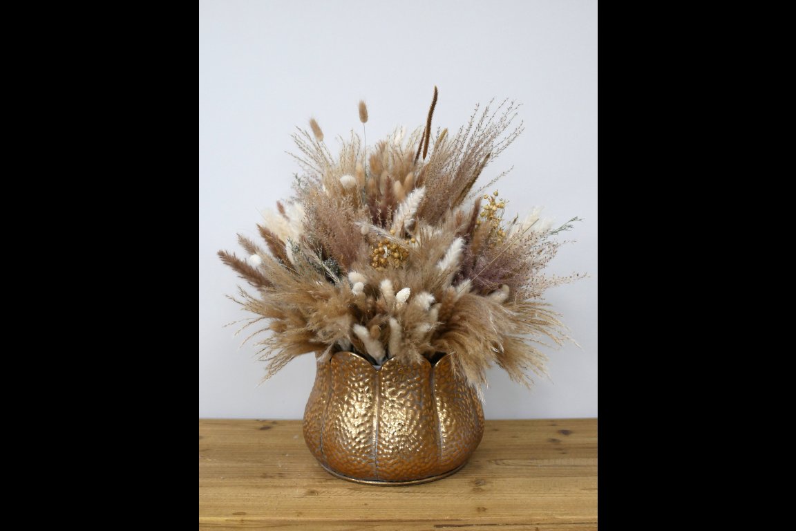 Metal Vase / Planter